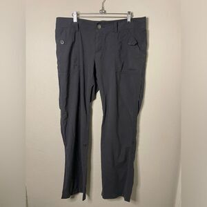 Marmot F56630 Cotton Roll Up Convertible Hiking Outdoor Boot Cut Pants 12